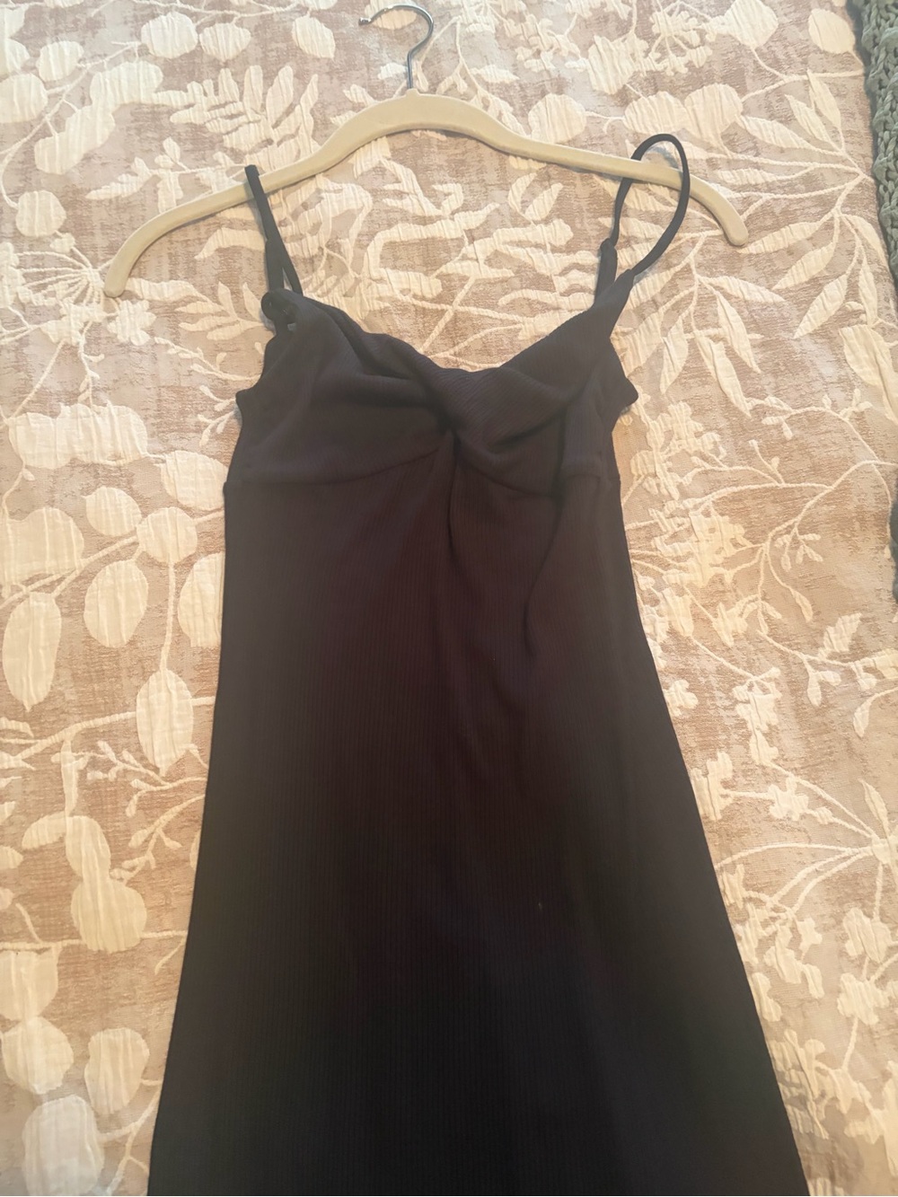 Wilfred Navy Ribbed Scoop Neck Tank